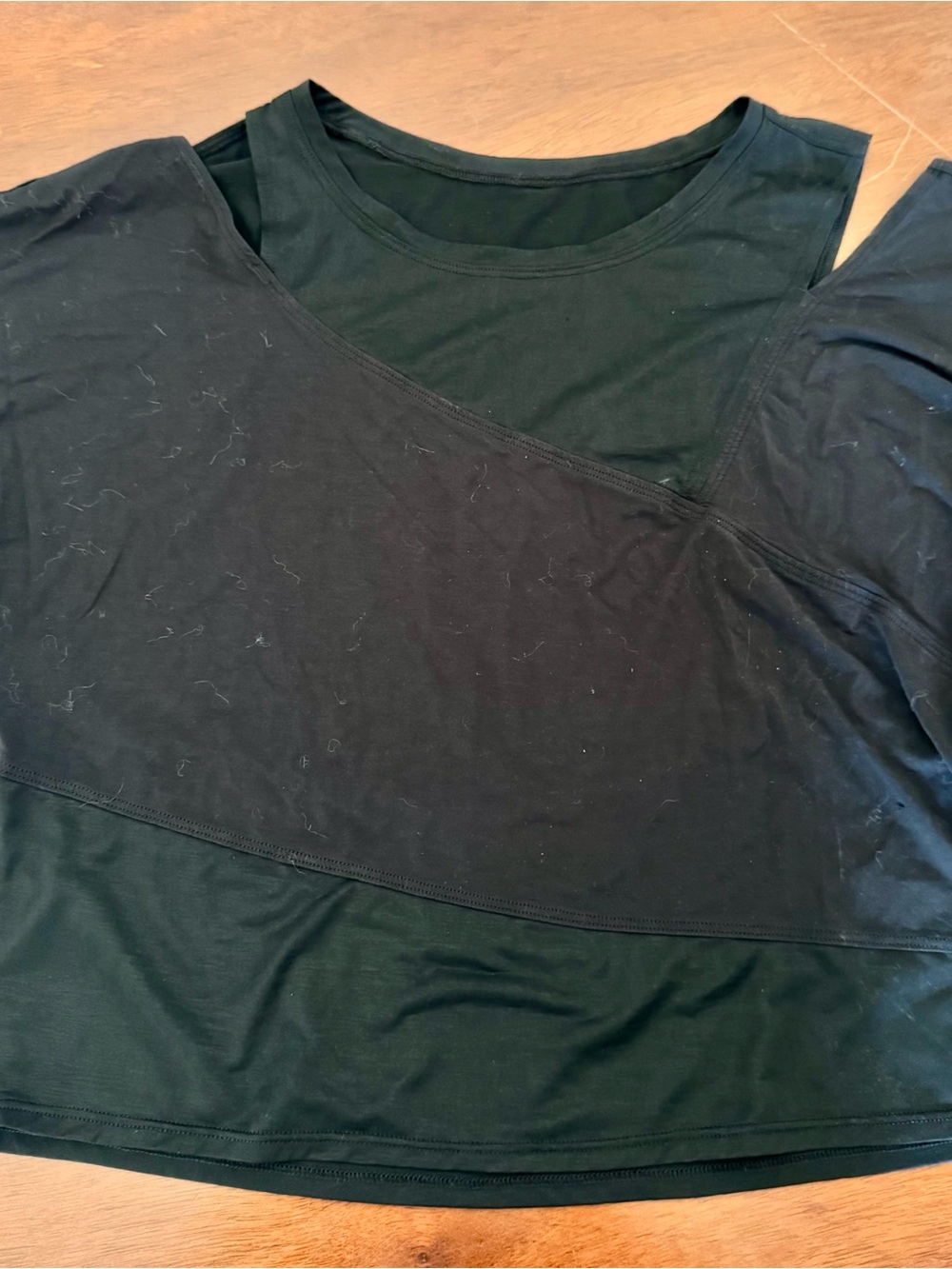 Black Women's Layered Tank Top